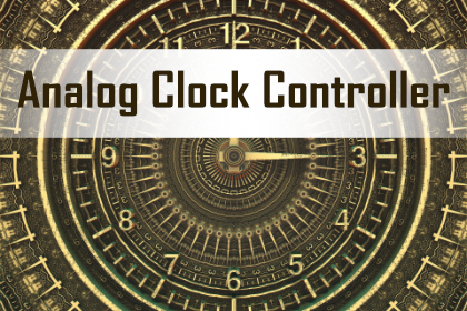 project Analog Clock Controller